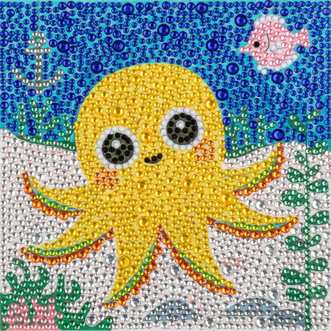 Kids Tintenfisch - Diamond Painting
