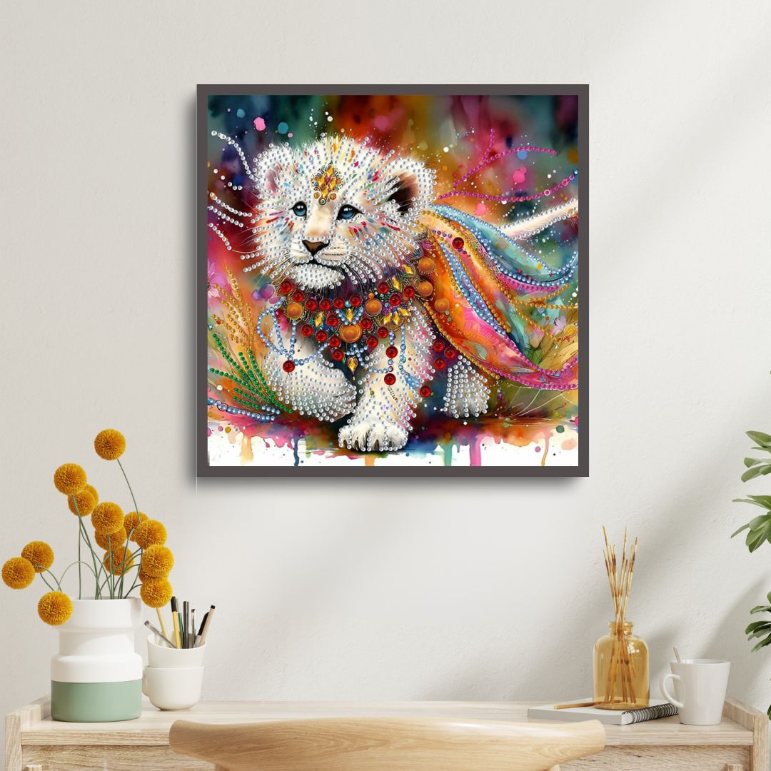 Fabelwesen Tiger - Diamond Painting