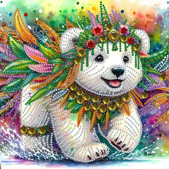Fabelwesen Eisbär - Diamond Painting
