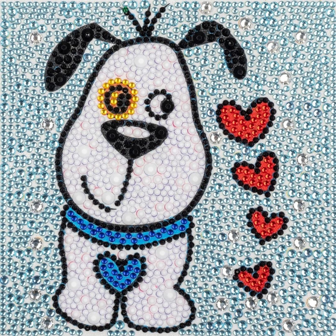 Kids Hund 2 - Diamond Painting
