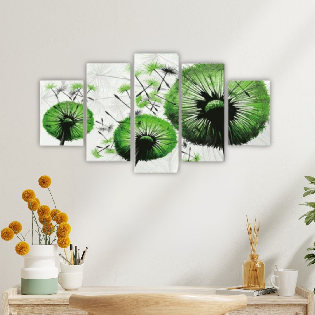 Pusteblumen 5er Set - Diamond Painting
