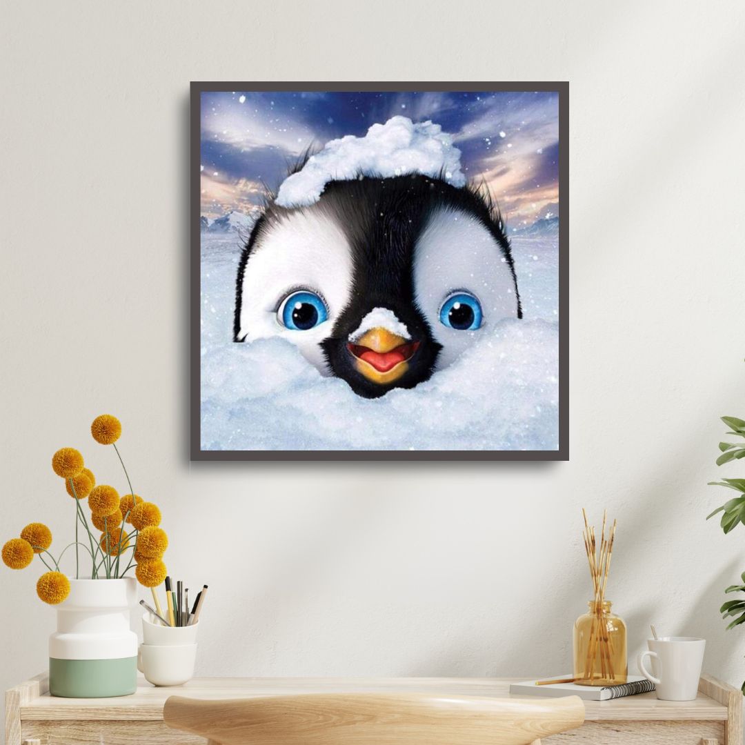 Baby Pinguin - Diamond Painting