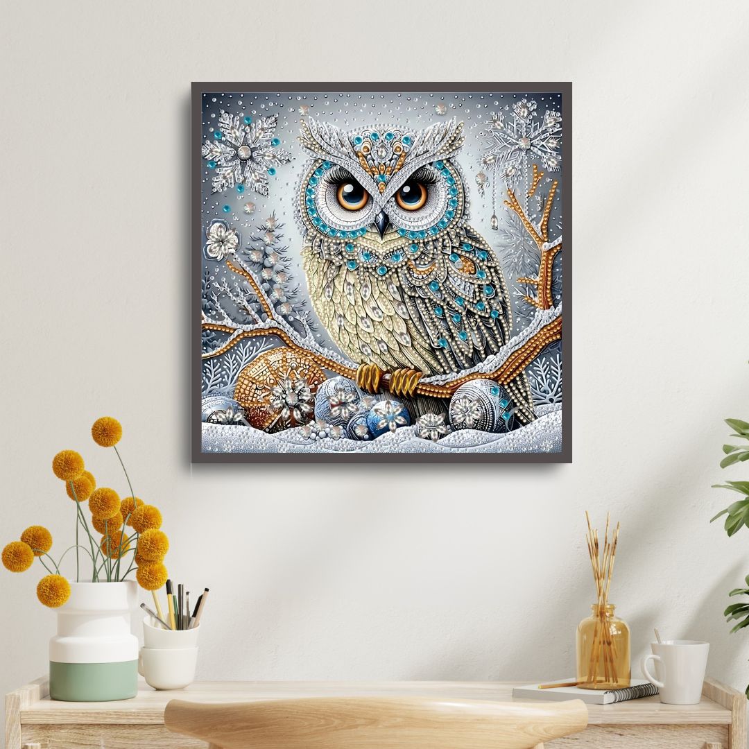 Fabelwesen Eule - Diamond Painting