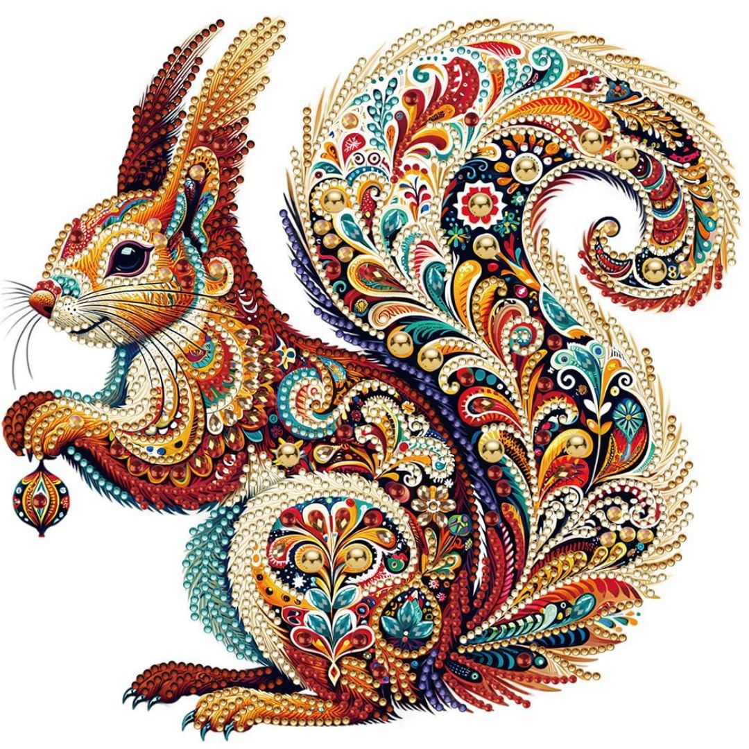 Fabelwesen Eichhörnchen - Diamond Painting
