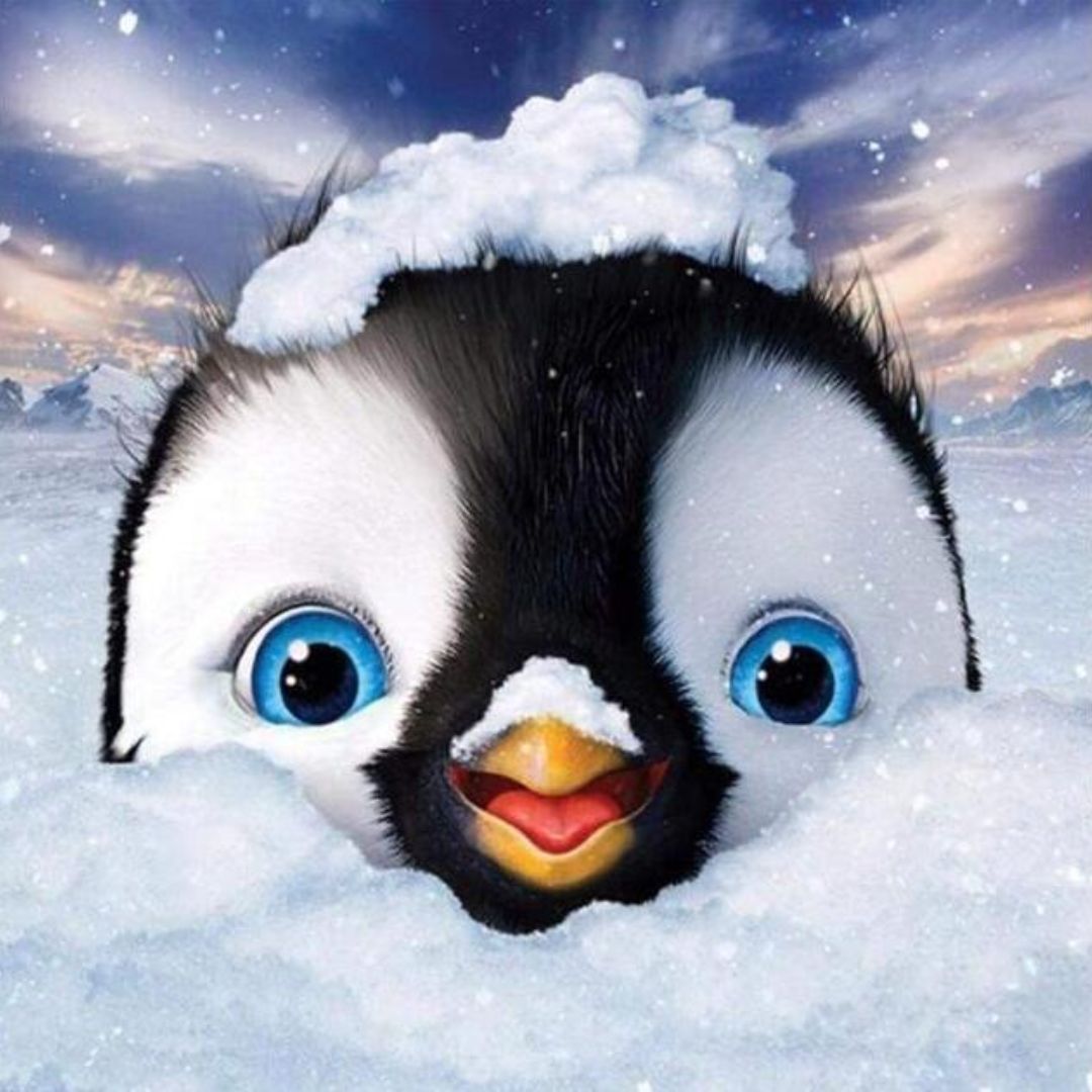 Baby Pinguin - Diamond Painting