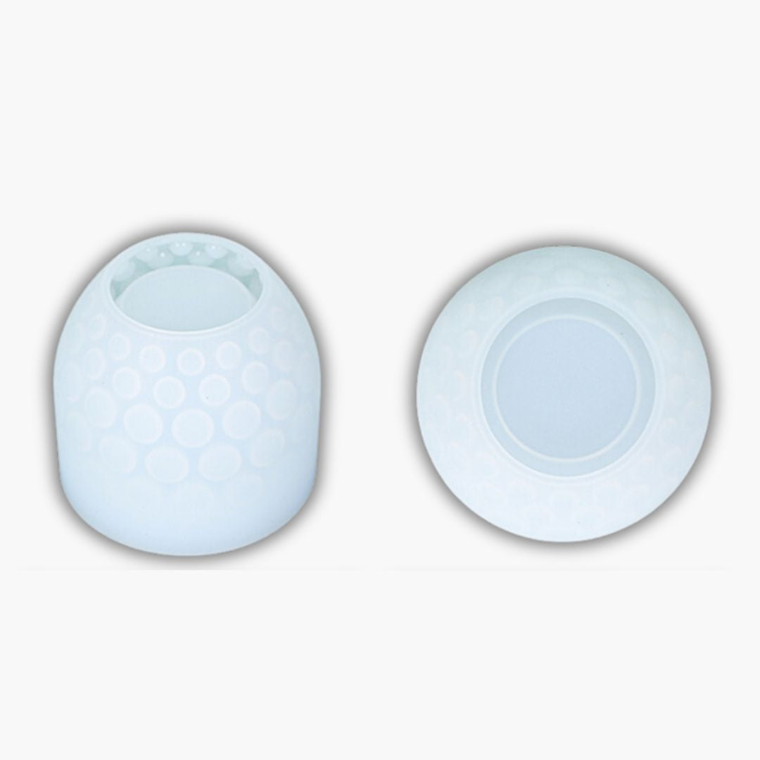 Silikonform - Teelichtglas gerippelt