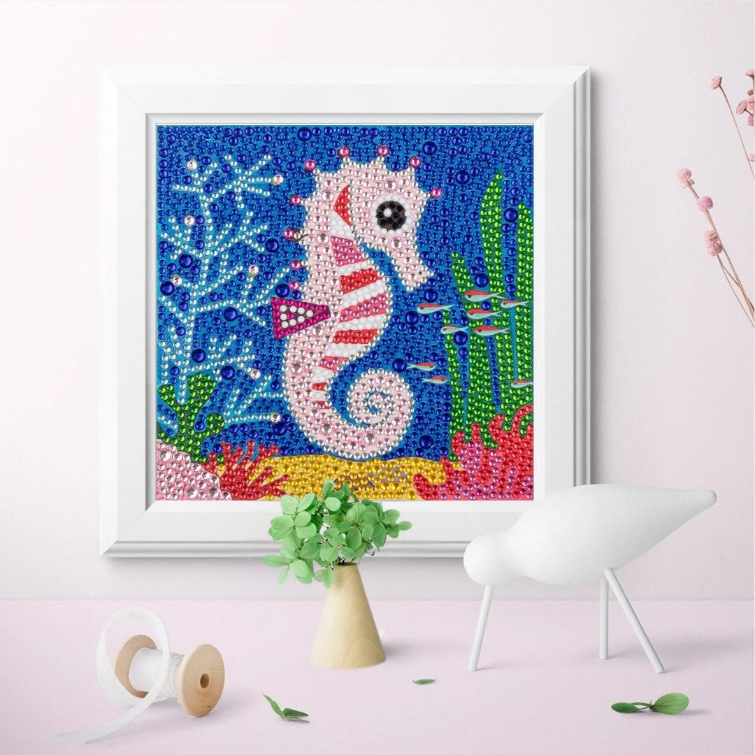 Kids Seepferd - Diamond Painting