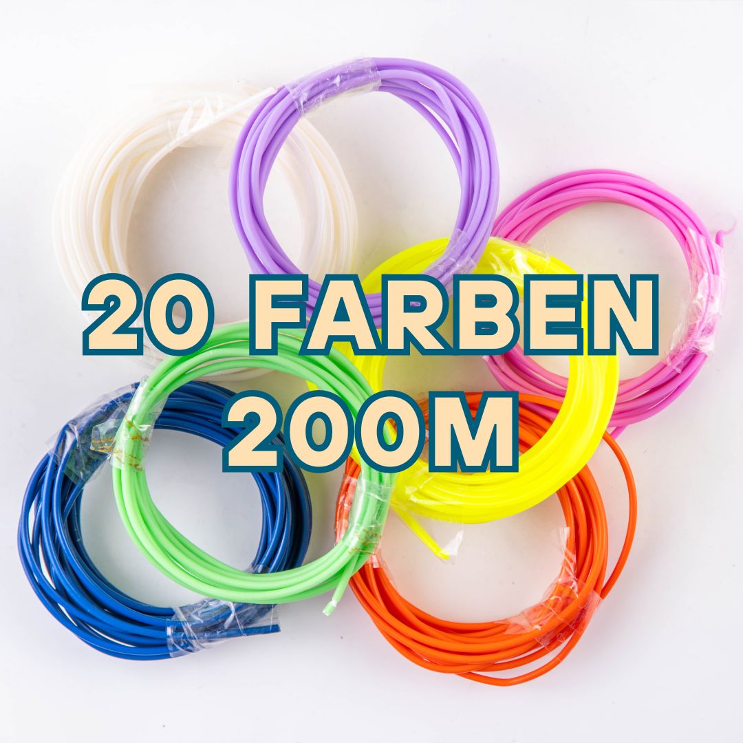 3D Stift Ersatz-Zeichenfäden 200m