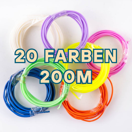 3D Stift Ersatz-Zeichenfäden 200m