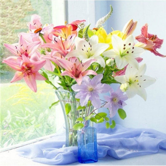 Blumenstrauss - Senioren Diamond Painting