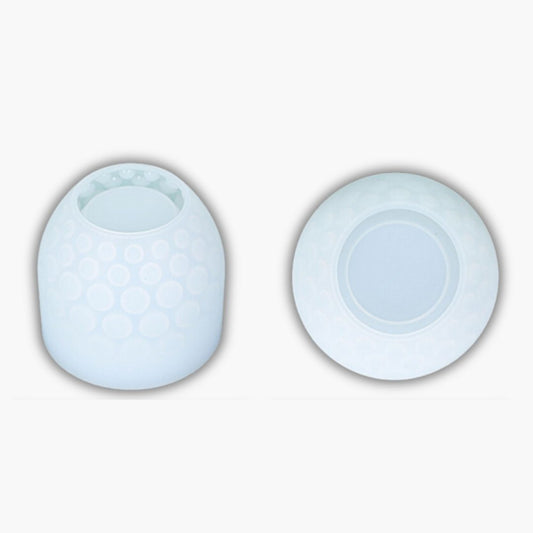 Silikonform - Teelichtglas gerippelt
