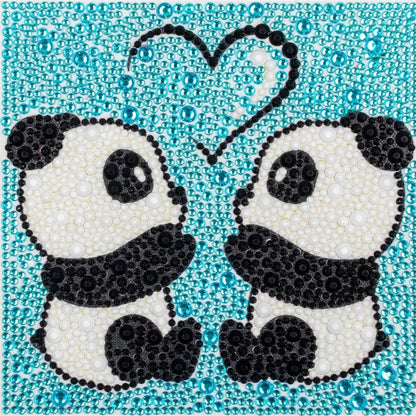 Kids Pandas - Diamond Painting