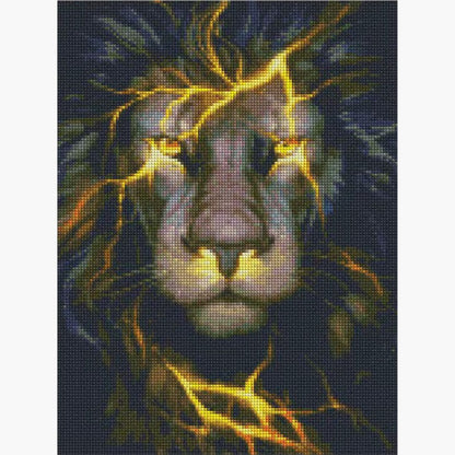 Löwe - Diamond Painting