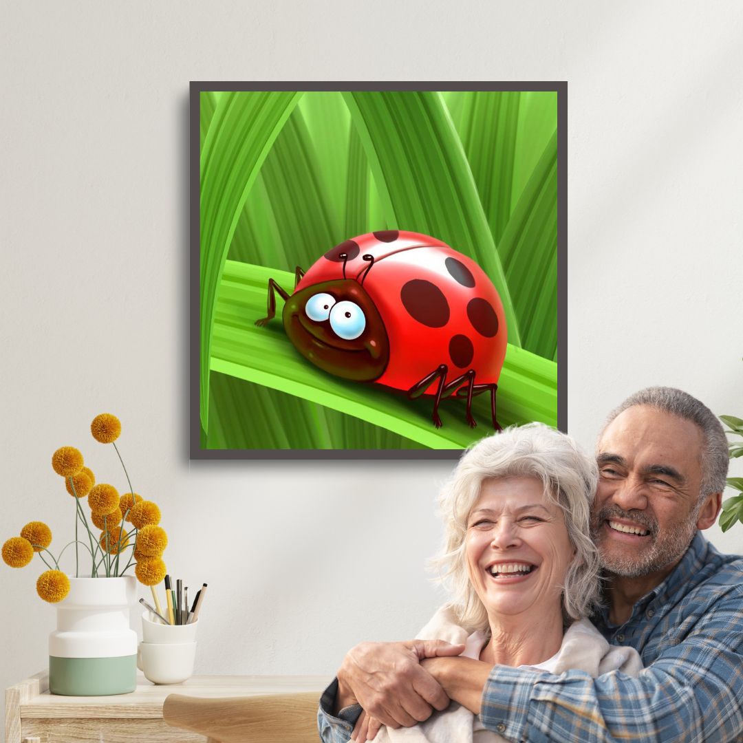 Marienkäfer - Senioren Diamond Painting